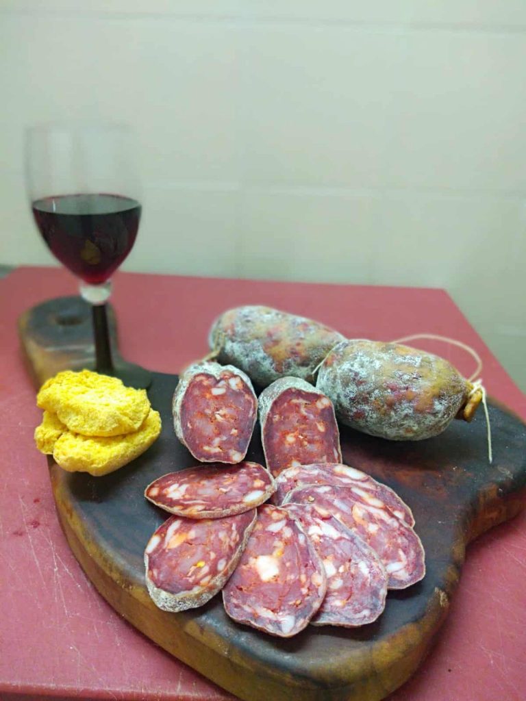Soppressata artigianale calabrese Salulm & Prelibatezze di Calabria